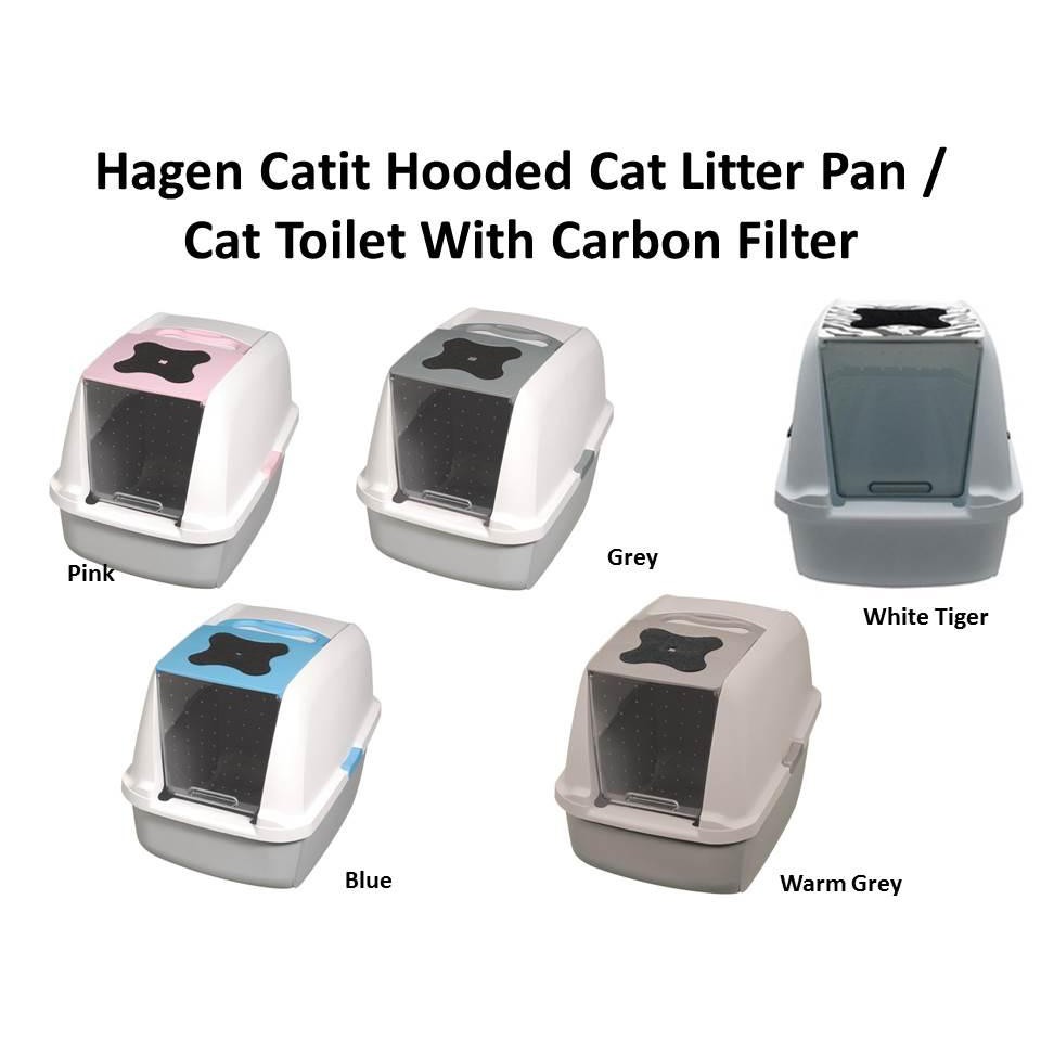 Catit Hooded Cat Pan Litter Box