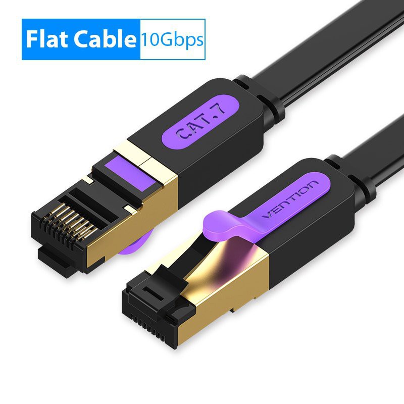 Recci Ethernet Cable RJ 45 Cat7 Lan Cable STP RJ45 Network Cable for ...