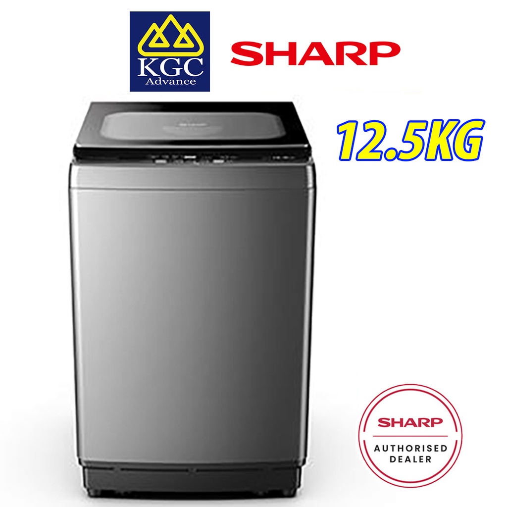 Sharp (12.5KG) Top Load Washer ESX1221 Washing Machine | Shopee Malaysia