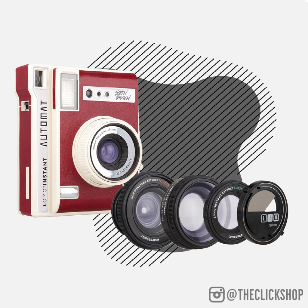 Lomography Lomo'Instant Automat Instant Film Camera & Lenses - South ...