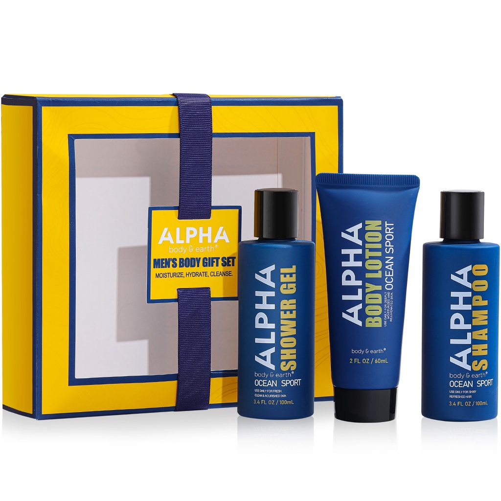 Body&Earth Bath Spa Gift Set for Men, Men Gift Baskets Bath and Body ...