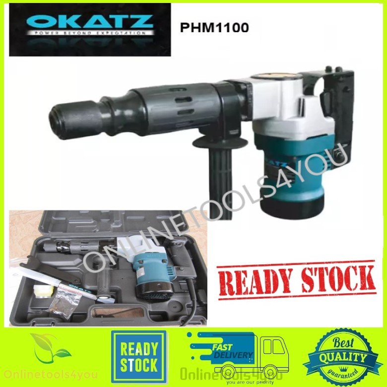 Okatz PHM1100 Demolition Hacker Hammer 1100W | Shopee Malaysia