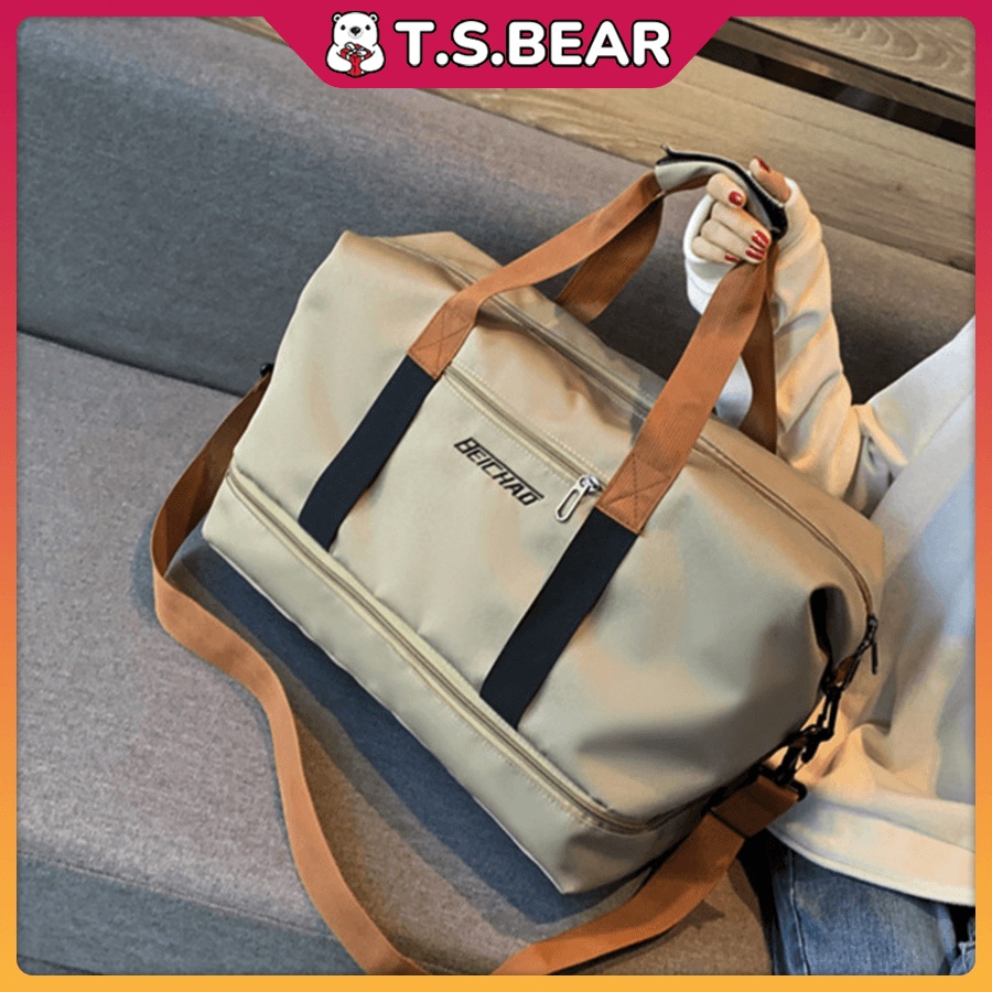 Harajuku Travel Luggage Bag Fashion Unisex Beg Duffel Bag Lelaki Wanita ...