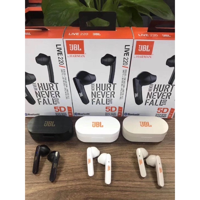 JBL Earbuds Live 220 TWS Super Bass Shopee Malaysia