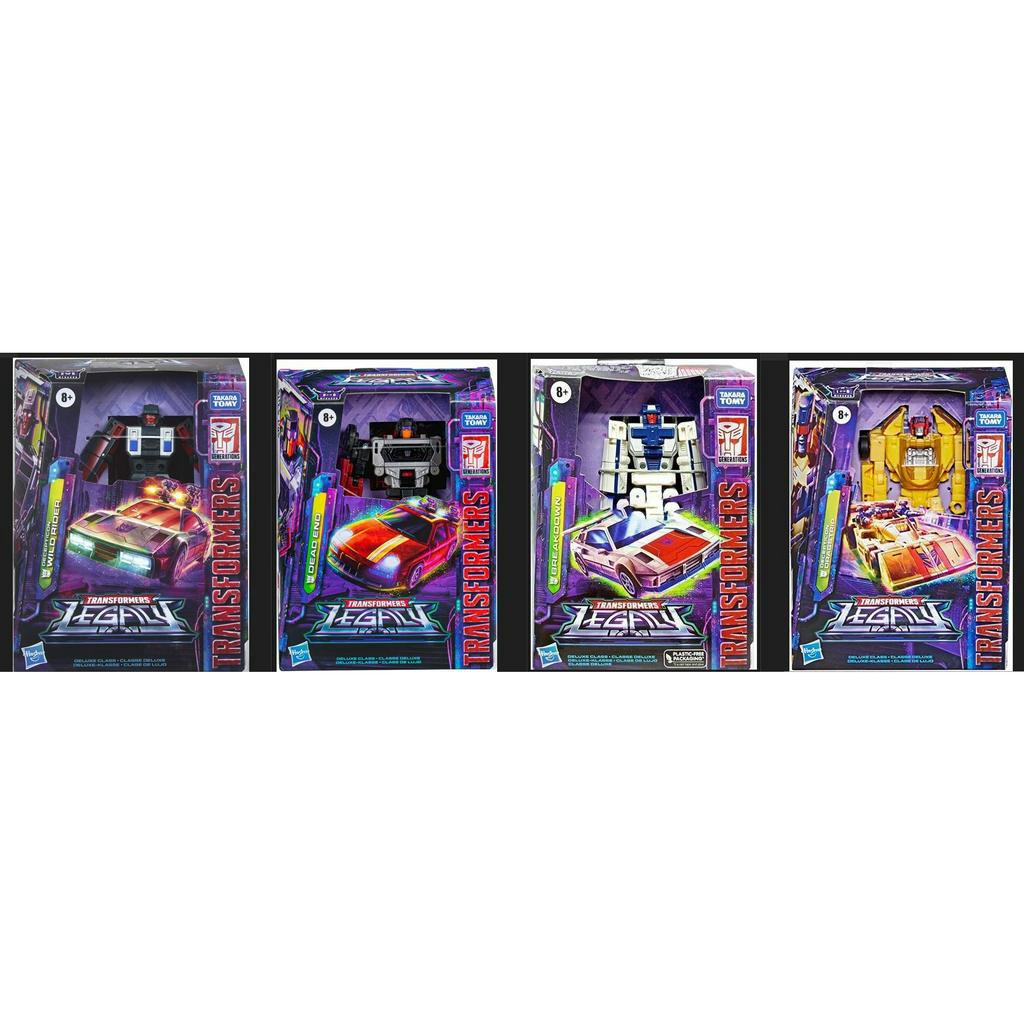 Transformers Generations Legacy Dragstrip Breakdown Wildrider Deadend ...