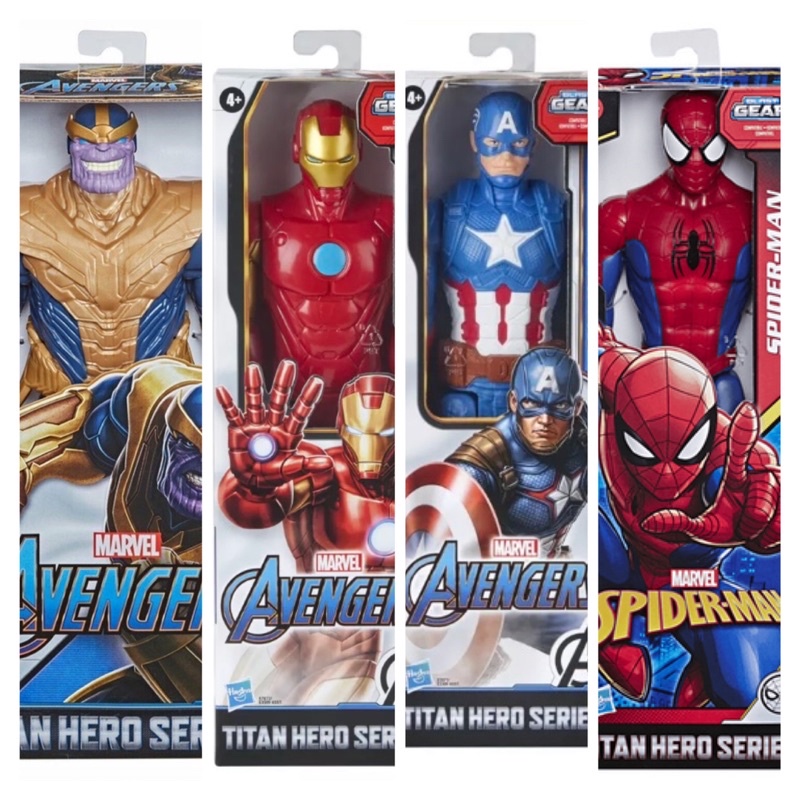 Hasbro Original Marvel Avengers 12-inch Titan Hero Series Thanos Iron ...