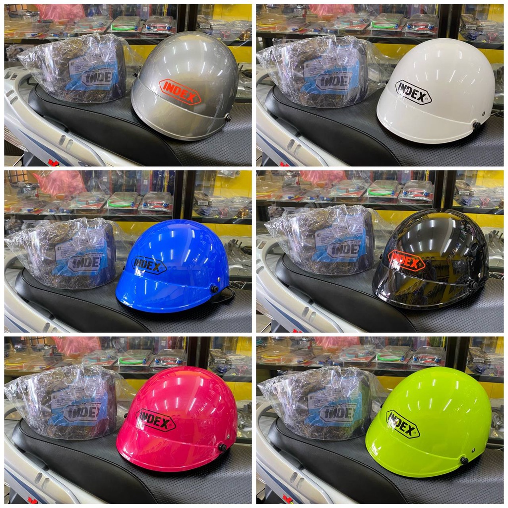 🇹🇭💥ORIGINAL BRAND INDEX LADY HELMET THAILAND WITH VISOR 🇹🇭💥THAI STYLE