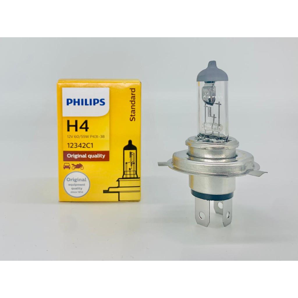 Philips 12342BVB1 - H4 12342 BV 12V 60/55W B1 12V 60/55