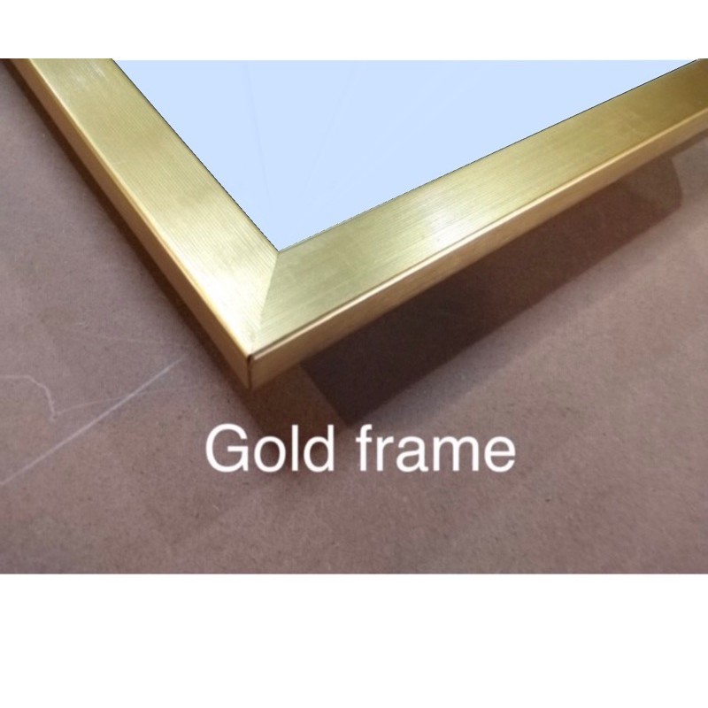 (With frame) light luxury simple marble texture gold foil wall decor ...