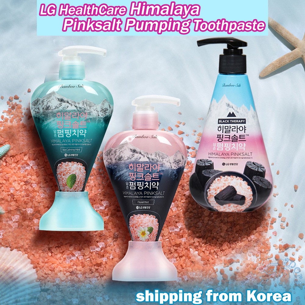 LG Health Care Himalaya PinkSalt Pumping Toothpaste 285g shipping from ...