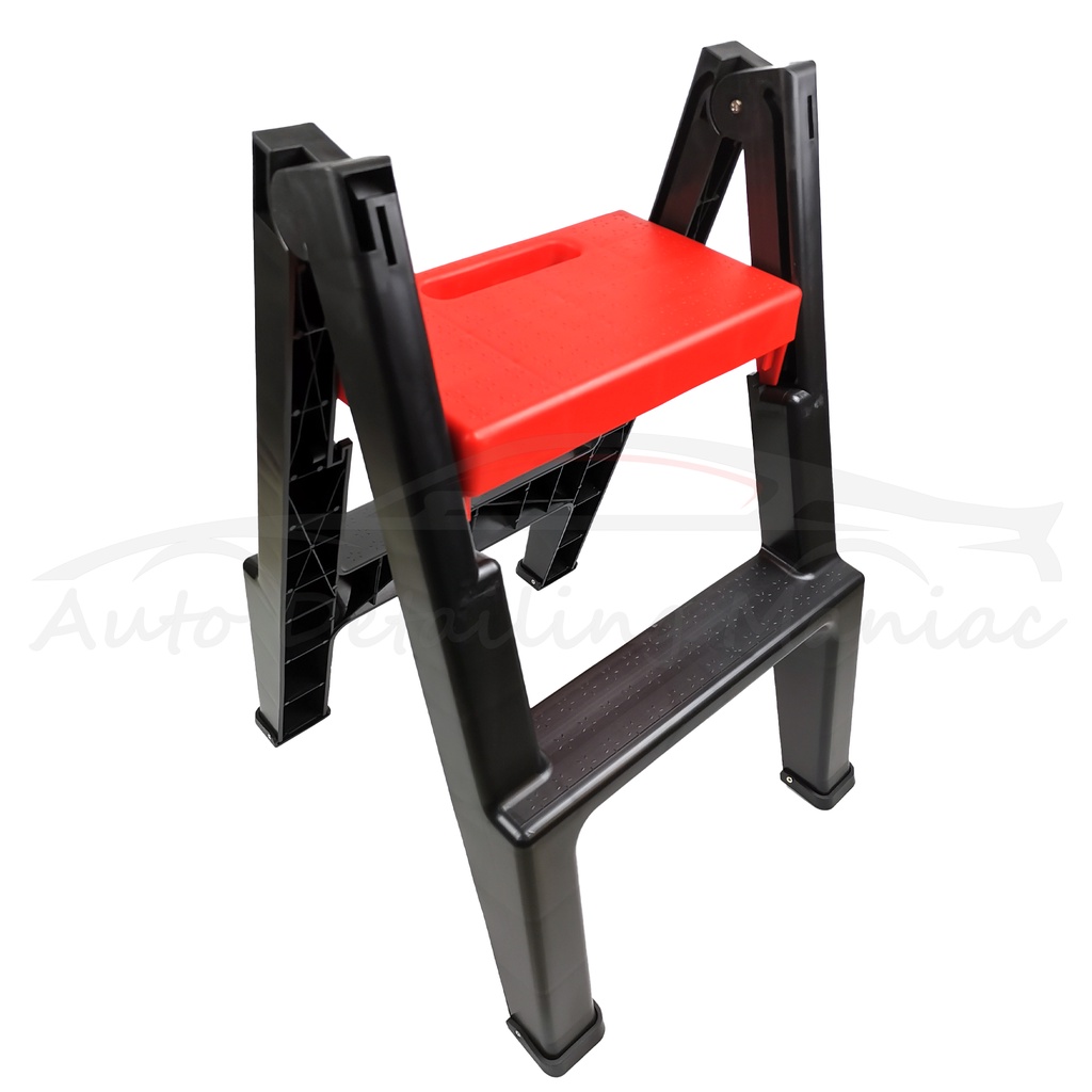 Two Step Step Ladder (Folding) Auto Detailing 2 Steps Ladder Plastic