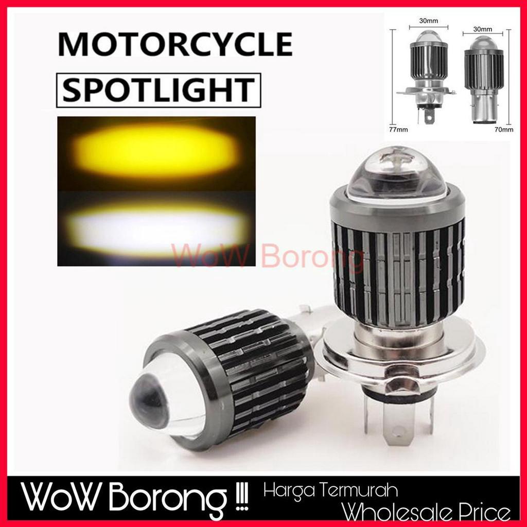 10000Lm H4 LED Moto H6 BA20D LED Motorcycle Headlight Bulbs CSP Lens White  Hi Lo Lamp Scooter Accessories Fog Lights 12V