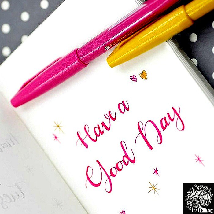 Pentel Calligraphy and Fude Touch Brush Sign Pen | Shopee Malaysia