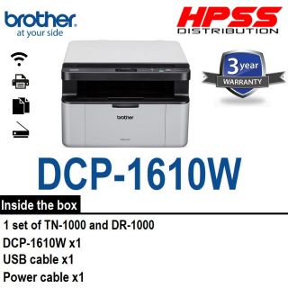 BROTHER 1610W DCP-1610W / DCP-1510 WIRELESS MONO LASER PRINTER. SIMILAR ...