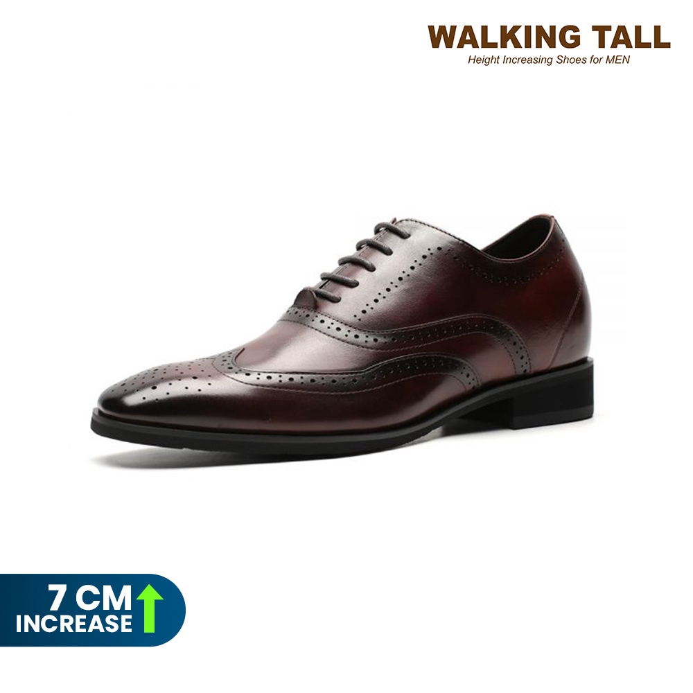 Walking Tall Height increase shoes 7 cm with Rubber OutSole