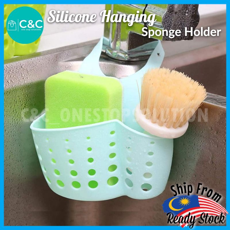 C&C Kitchen Sink Hanging Basket Sink Organiser Baskets Washing Basin ...