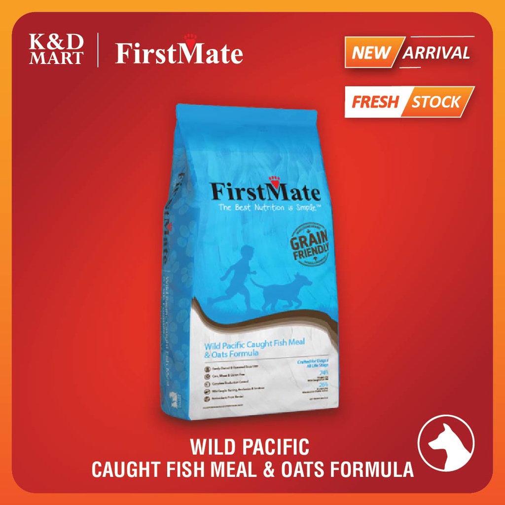 FIRSTMATE Grain Friendly Wild Pacific Caught Fish Meal & Oats