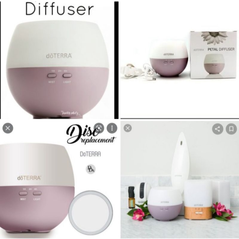 OPTIONAL LED LIGHT 500 MA MADE IN USA Air Humidifier DOTERA PETAL