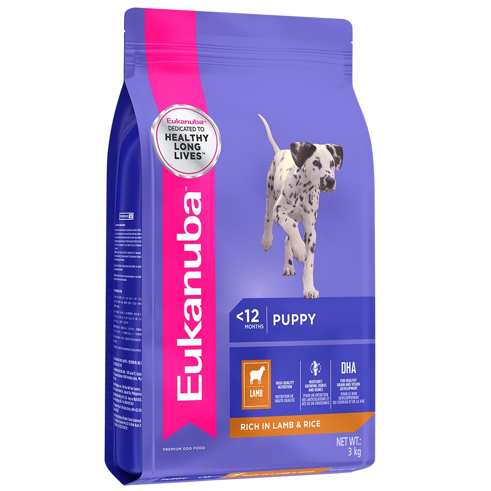 Eukanuba Puppy Food Lamb & Rice 12kg Shopee Malaysia