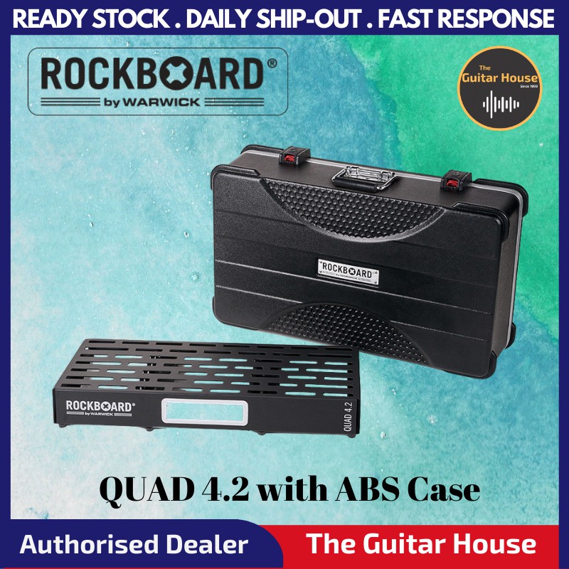 Rockboard QUAD 4.3 Pedalboard with ABS case