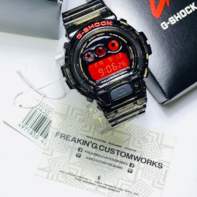 GSHOCK DW69 BLVCK.RED LIMITED (NEWINBOX) | Shopee Malaysia
