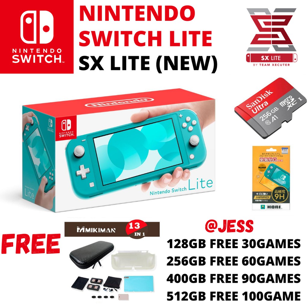 Nintendo Switch Lite (Jailbreak) with free games Shopee Malaysia