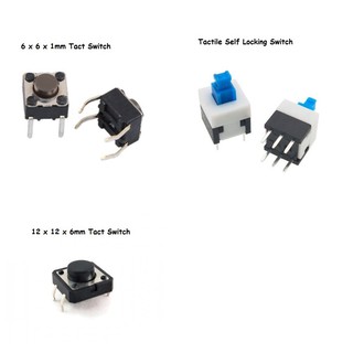 Mini Rocker Switch ON/OFF KCD11 6x6 12x12 14x9mm Tact Slide Switch DIP ...