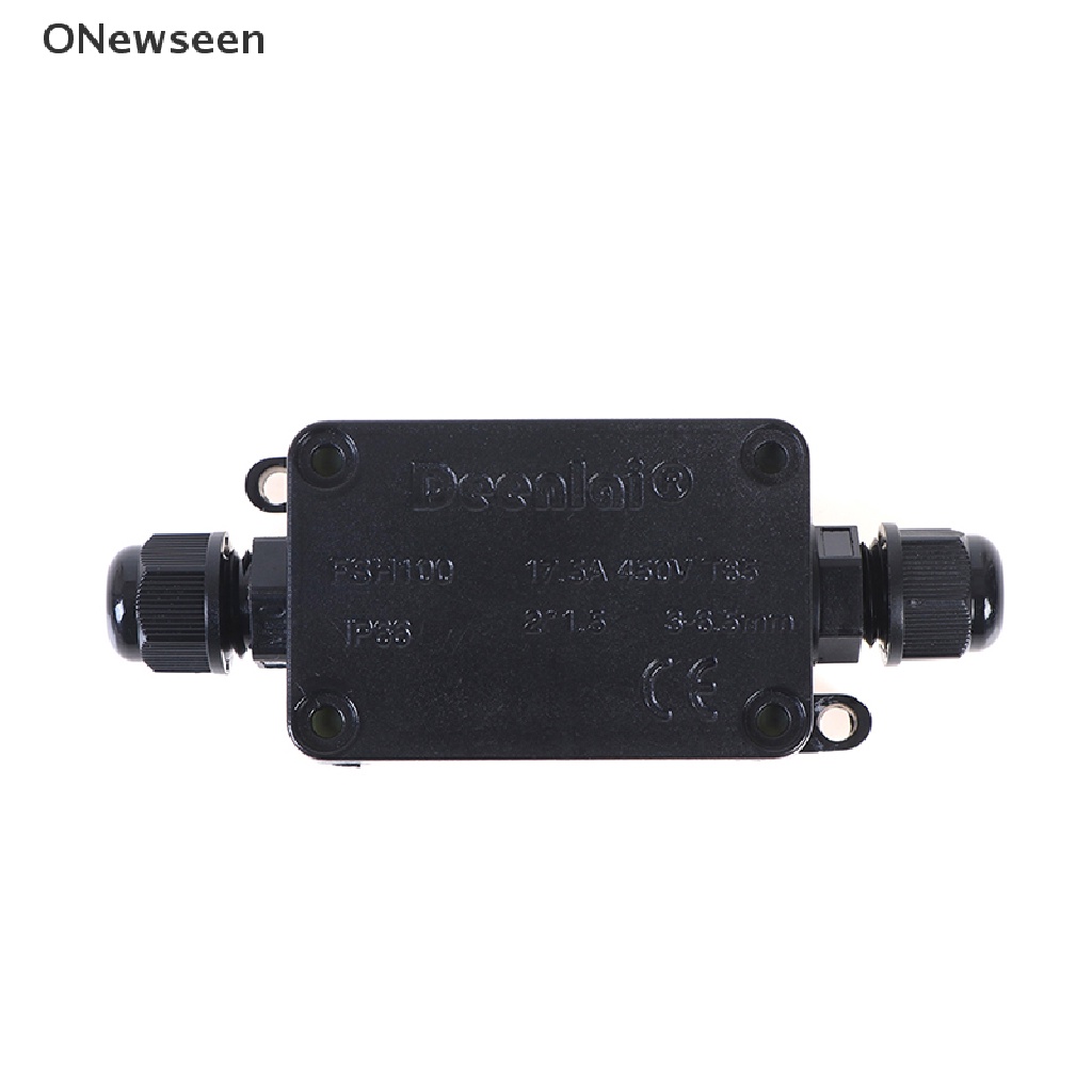 [ONewseen] 2Way IP66 Outdoor Waterproof Cable Connector Junction Box ...