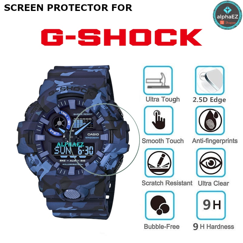 Casio G-Shock GA-700CM-2A Series 9H Watch Tempered Glass Screen