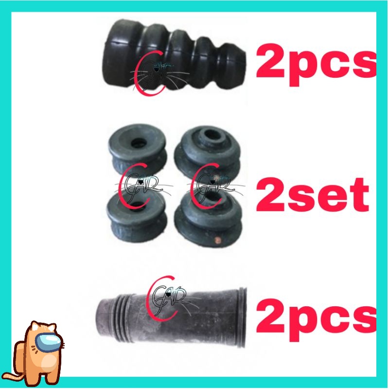 ABSORBER BUSH KIT (REAR) SET PROTON BLM FL FLX EXORA PREVE SAVVY