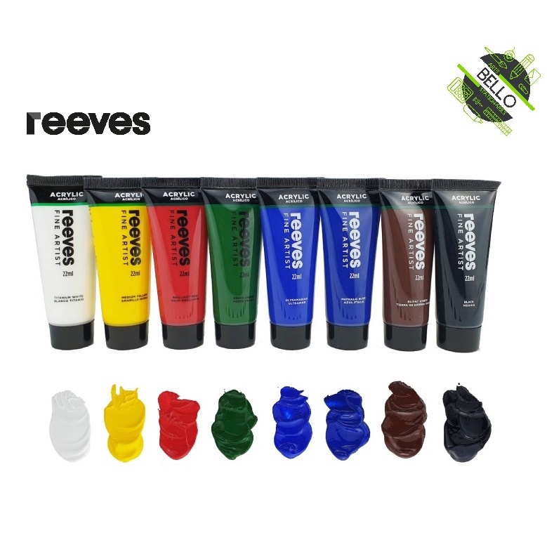 Reeves Acrylic Color 22ml (Tube) | Shopee Malaysia