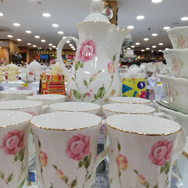 Tea set corelle corelle inspired set teko murah corelle