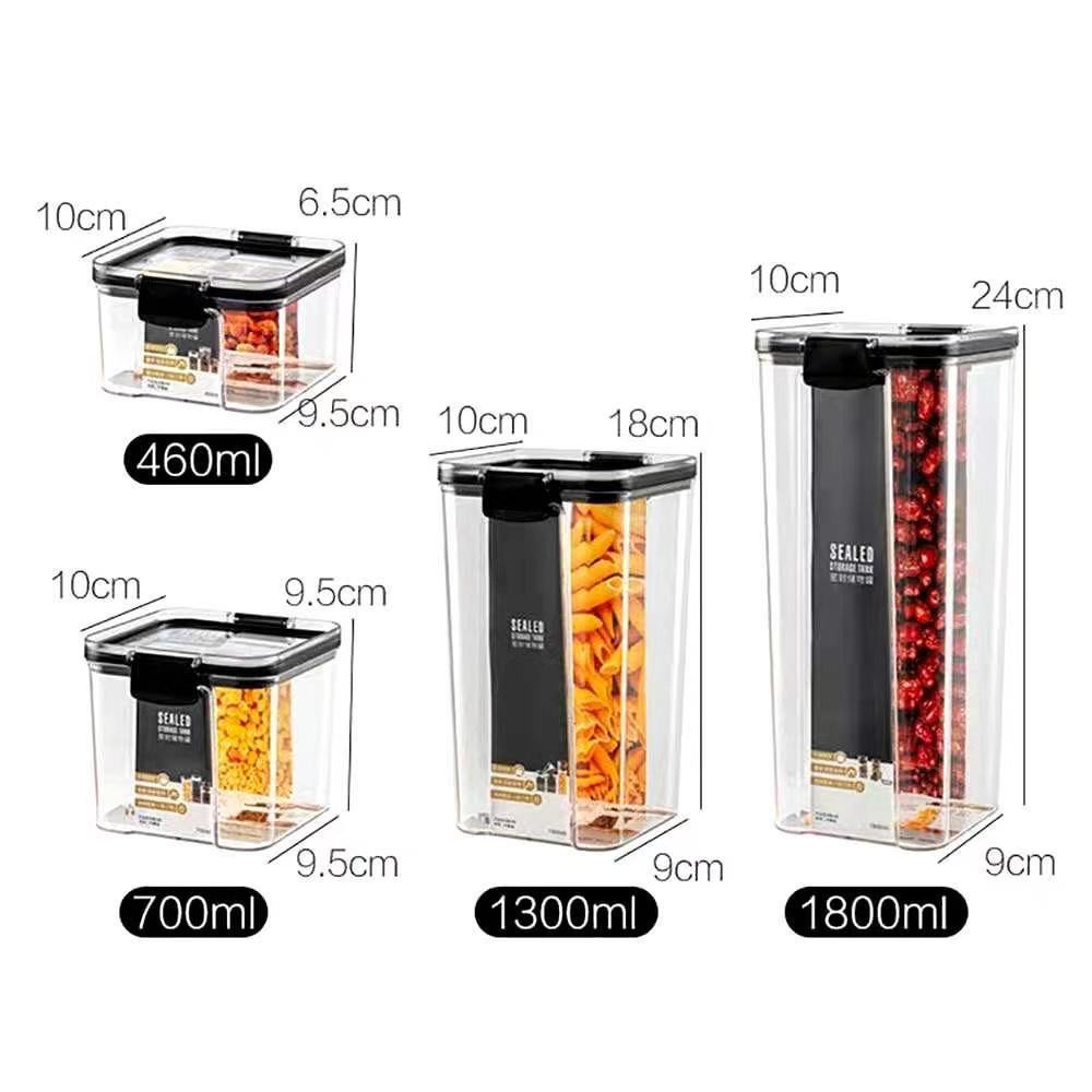 Food Storage Container Plastic Kitchen Refrigerator Noodle Box ...