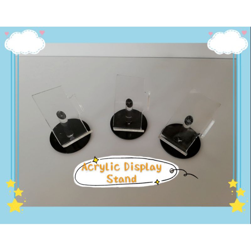 (3PCS )Acrylic Display Stand | Shopee Malaysia