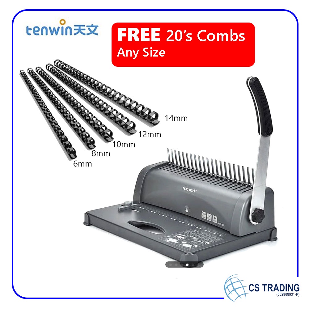 Comb Binding Machine Comb Binder Machine A4 Paper Puncher Binder Punch