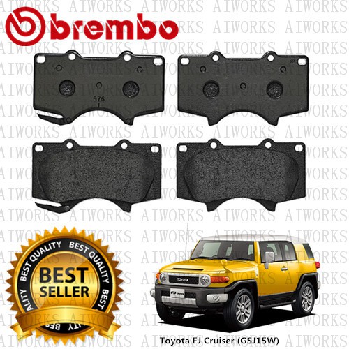 Fj cruiser shop brake pads