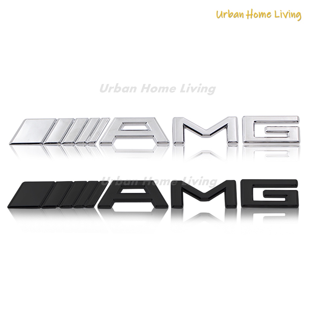 AMG 3D Metal Mercedes Benz AMG Line Emblem Rear Tail Trunk Emblem ...