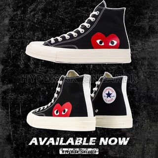 Converse Chuck Taylor All Star 70 Ox Comme des Garcons PLAY Black Men's -  150206C - US