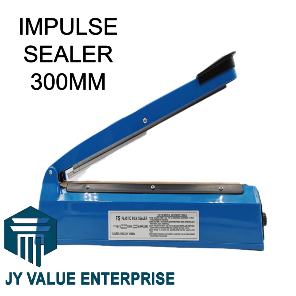 Impulse Sealer 300mm 12 Inch Plastic Bag Sealer Shopee Malaysia