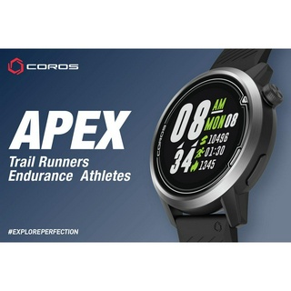 Coros APEX Premium Multisport GPS Watch with Heart Rate Monitor 35h Full GPS Battery Sapphire Glass Barometer ANT