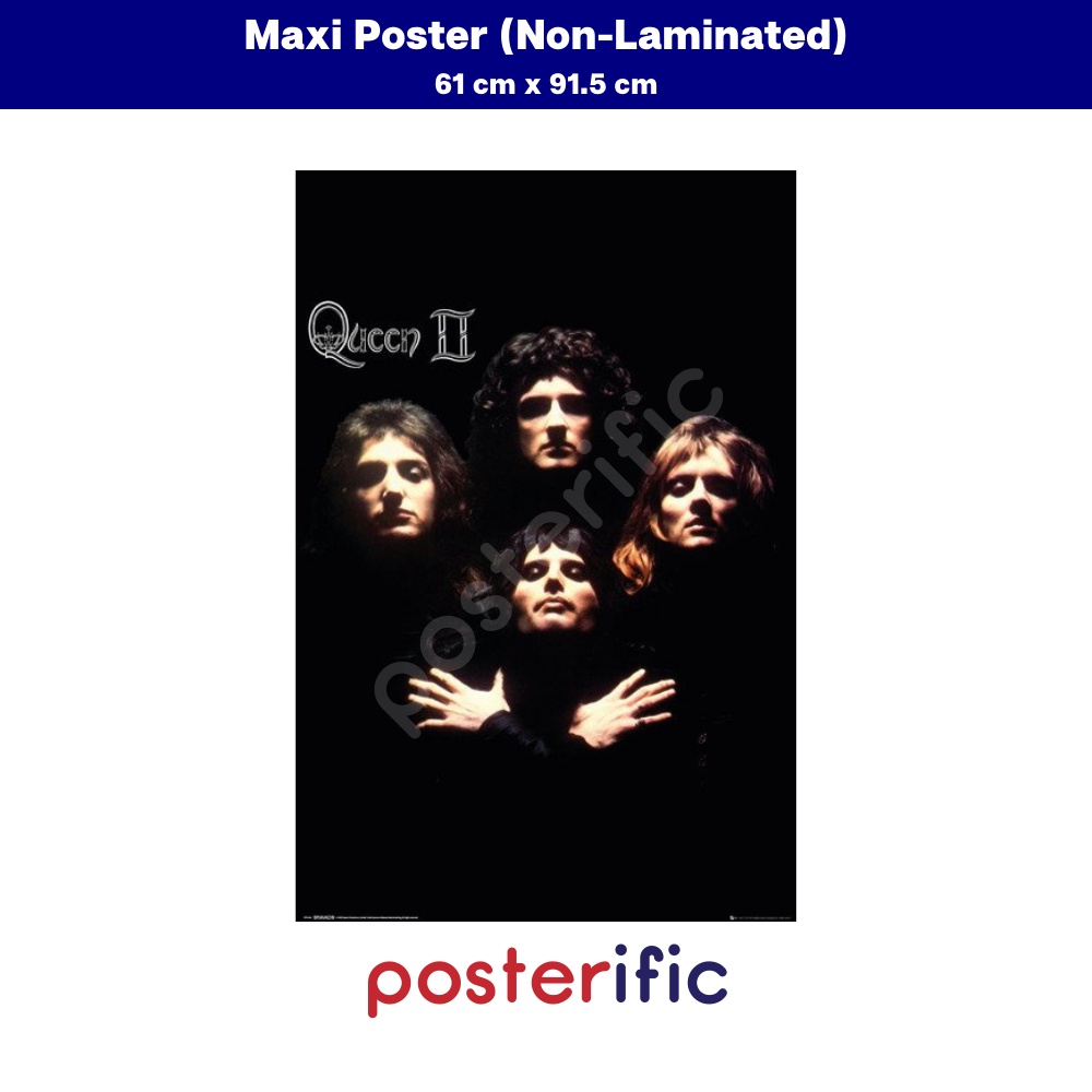 Queen Crown Maxi Poster 61x91,5 Cm, Stampa Di Alta Qualità Su Carta Resistente, Ideale Per Cornici Standard