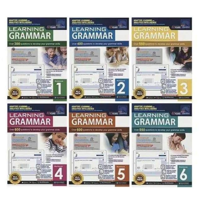 SINGAPORE Education SAP Learning English Grammar Set of 6 | Shopee Malaysia