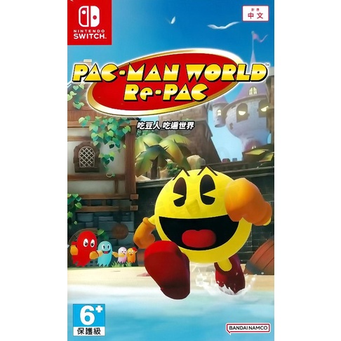 Nintendo SWITCH NS Eat Bean MAN All Over The WORLD Elf PAC-MAN RE-PAC ...