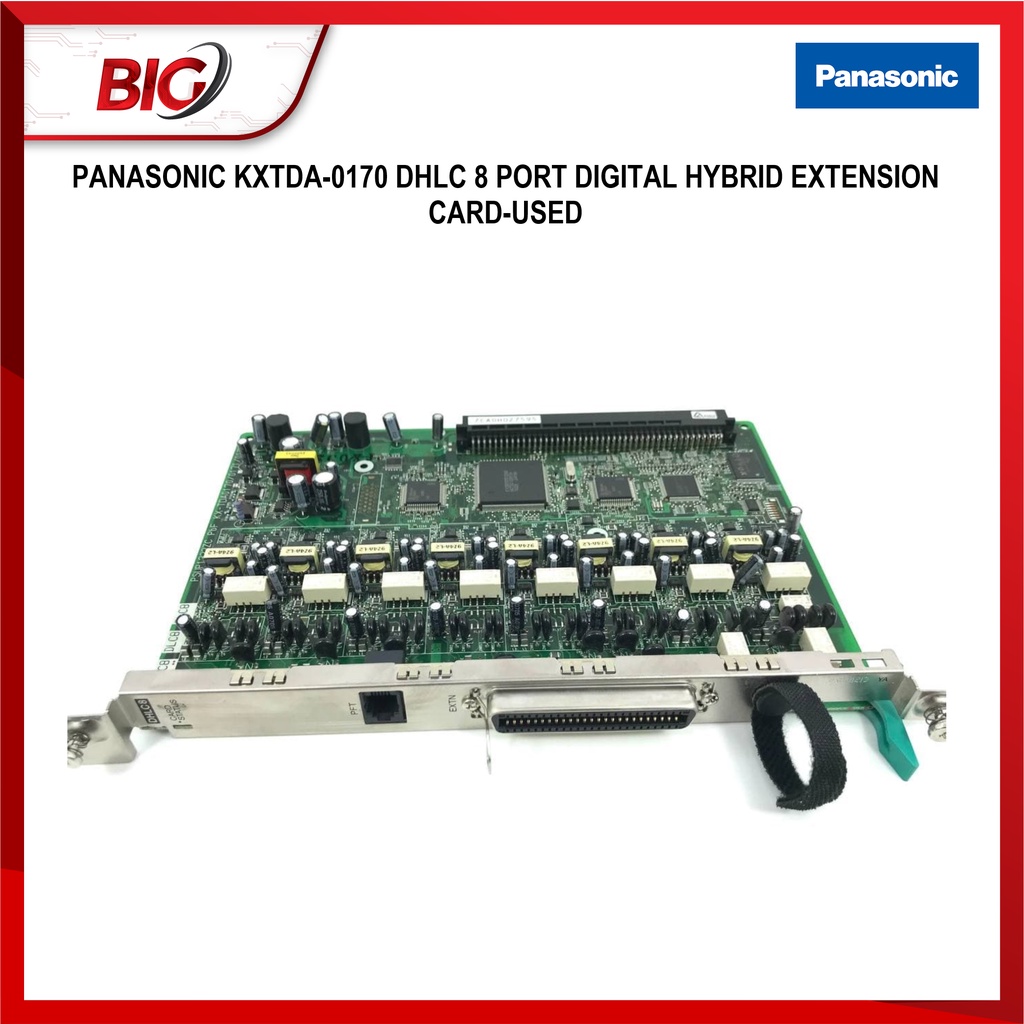 PANASONIC KX-TDA0170XJ 8 Port Digital Hybrid Entension Interface Card ...