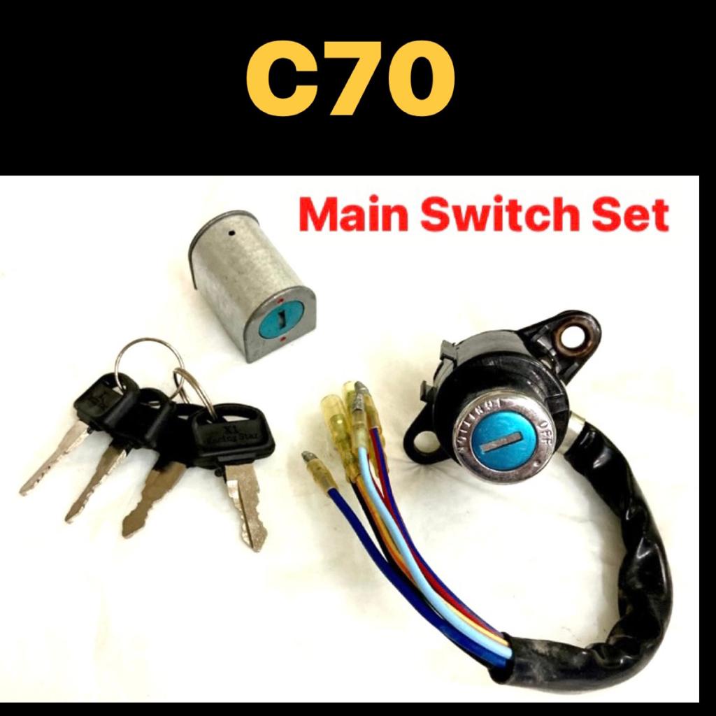 Pair Left + Right Handlebar Switches For Honda Passport C50 C70 C90 – Unbranded