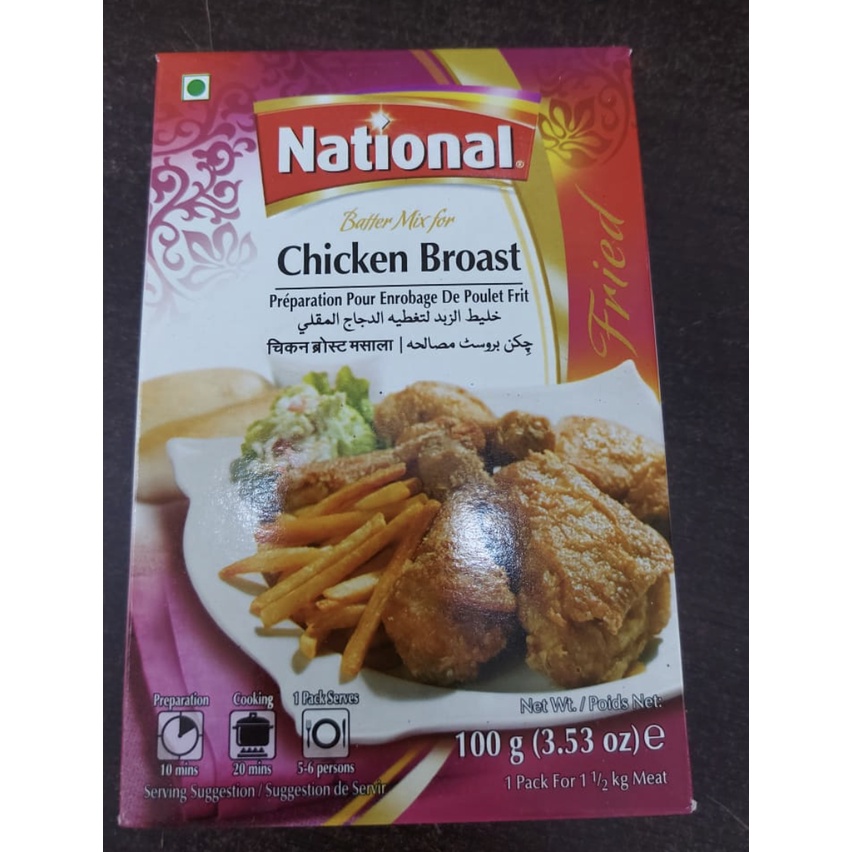 Chicken Broast | National Broast Masala Mix 100gm | Shopee Malaysia