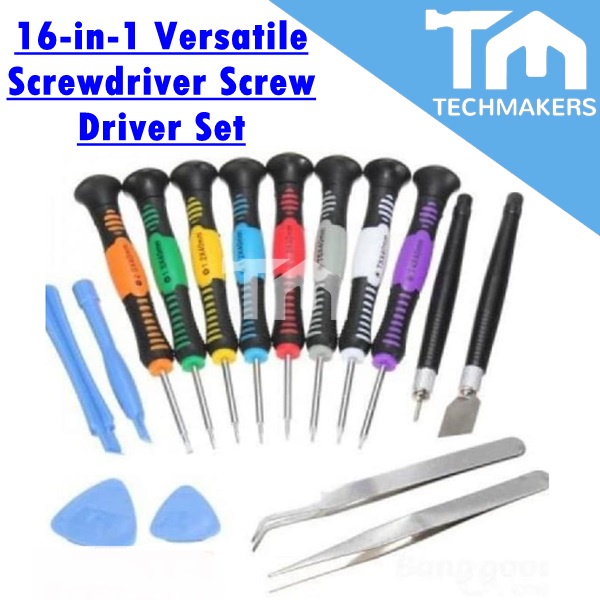 16-in-1 Versatile Screwdriver Screw Driver Set 2811 for HP Mobile Phone Laptop Computer Repair Tool Tools Techmakers