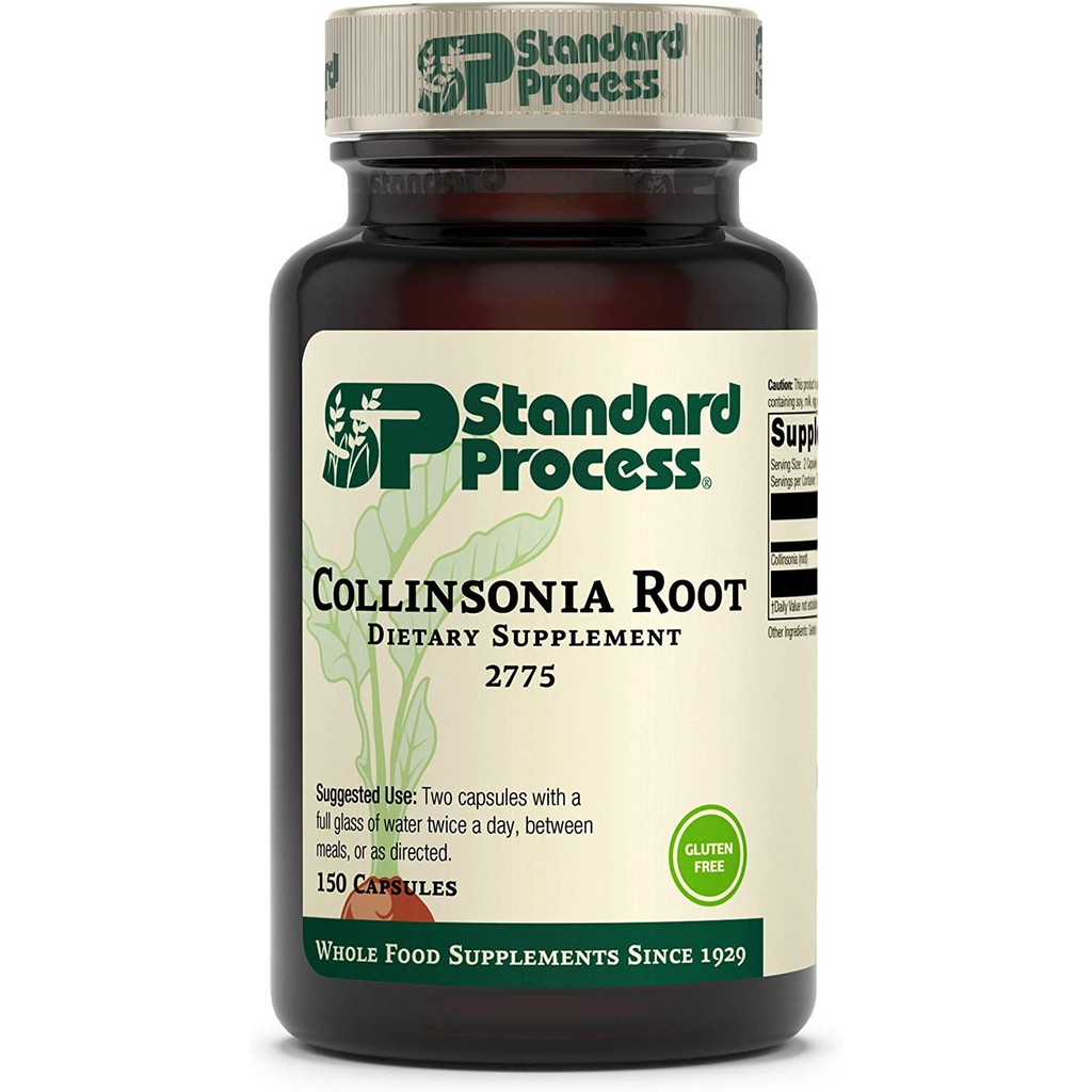 Standard Process Collinsonia Root 150 Capsules - Whole Food Vascular ...