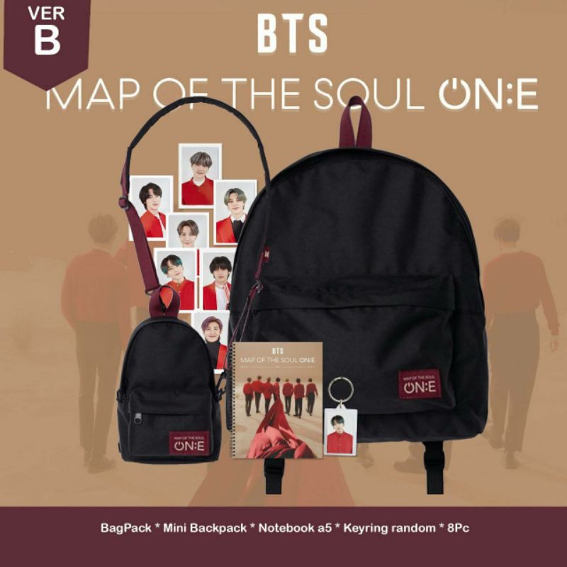 Fankit BAG Saving Package BAG MAP OF THE SOUL ON:E MOTS ONE | Shopee ...