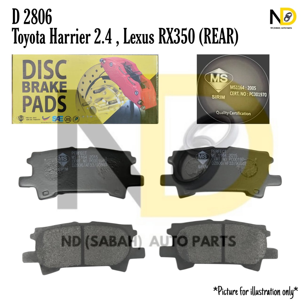 TOYOTA HARRIER ACU30 2.4 / MCU15 3.0 / MCU30 3.0 / LEXUS RX240V / RX300 ...